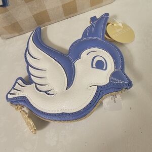 Bath and Body Works Disney Princess Snow White Blue Bird Coin Purse NEW